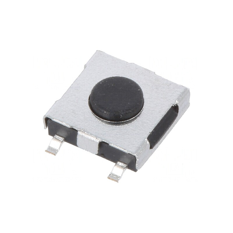 Microîntrerupător TACT Poz: 2 0,05A/12VDC SMT 4,6x4,6mm | Electronic-mag.ro | Componente Electronice