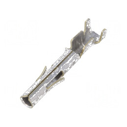 Pin mamă alamă cositorit 0,5-2mm² 20-14AWG 6,35mm în vrac | Electronic-mag.ro | Componente Electronice