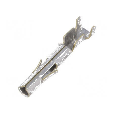 Pin mamă alamă cositorit 0,5-2mm² 20-14AWG 6,35mm în vrac | Electronic-mag.ro | Componente Electronice