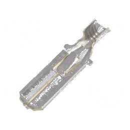 Terminal plat 6,3mm tată 0,8mm crimpat pe cablu 0,8÷2mm² | Electronic-mag.ro | Componente Electronice