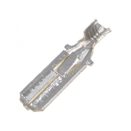 Terminal plat 6,3mm tată 0,8mm crimpat pe cablu 0,8÷2mm² | Electronic-mag.ro | Componente Electronice