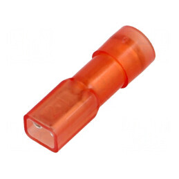 Terminal plat 2,8mm mamă 0,25-1,5mm2 crimpat pe cablu | Electronic-mag.ro | Componente Electronice