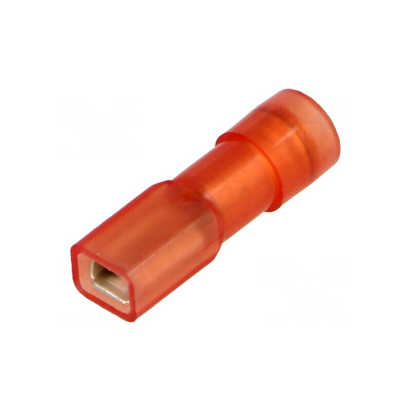 Terminal plat 2,8mm 0,5mm mamă pentru cablu 0,25-1,5mm2 crimpat | Electronic-mag.ro | Componente Electronice