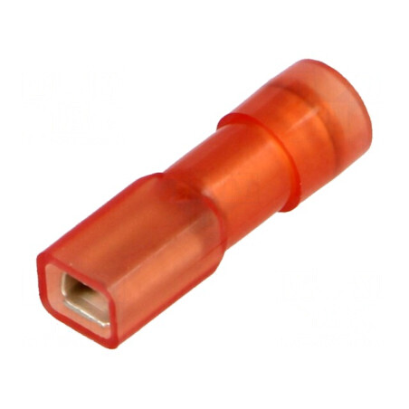 Terminal plat 2,8mm 0,5mm mamă pentru cablu 0,25-1,5mm2 crimpat | Electronic-mag.ro | Componente Electronice