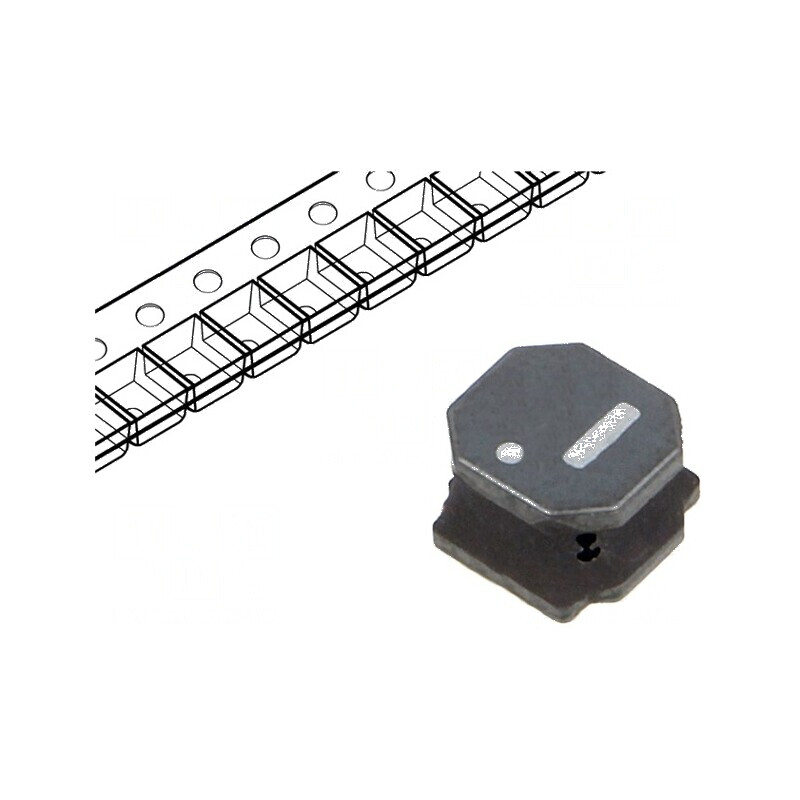 Inductor SMD 10uH 2,4A 46mΩ ±20% Isat 3,1A | Electronic-mag.ro | Componente Electronice