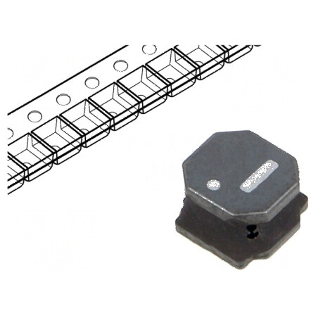 Inductor SMD 10uH 2,4A 46mΩ ±20% Isat 3,1A | Electronic-mag.ro | Componente Electronice