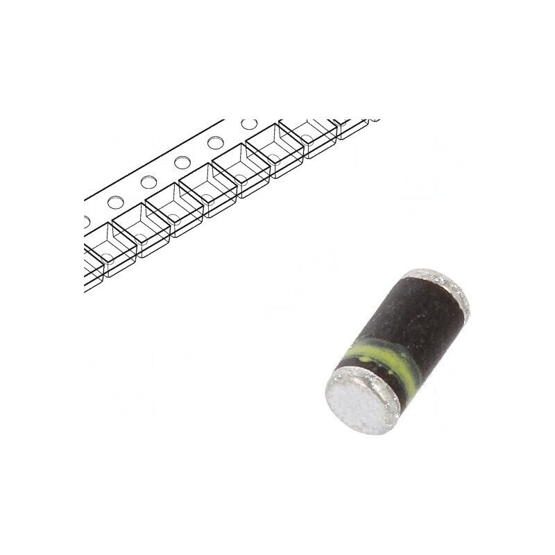 Diodă CRD DO213AA 3÷90V 26÷34mA 1W | Electronic-mag.ro | Componente Electronice