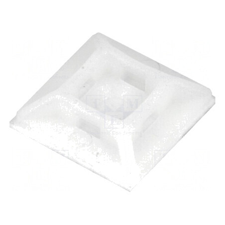 Element de susținere autoadeziv poliamidă naturală 19mm | Electronic-mag.ro | Componente Electronice