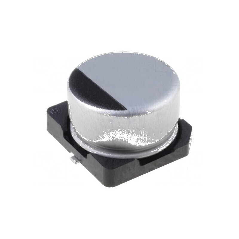Condensator electrolitic SMD 100uF 6.3V Ø6.3x5.4mm ±20% | Electronic-mag.ro | Componente Electronice Condensator electrolitic SMD 100uF 6.3V Ø6.3x5.4mm ±20% | Electronic-mag.ro | Componente Electronice