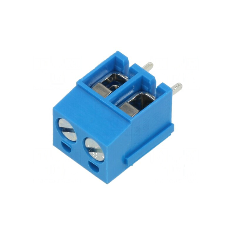 Regletă de conexiuni pentru PCB 90° 5mm cu 2 borne | Electronic-mag.ro | Componente Electronice Regletă de conexiuni pentru PCB 90° 5mm cu 2 borne | Electronic-mag.ro | Componente Electronice