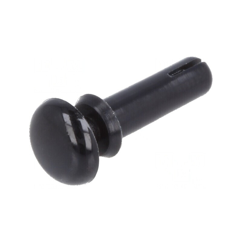 Diblu poliamidă 10mm negru, diametru orificiu 3,1mm | Electronic-mag.ro | Componente Electronice Diblu poliamidă 10mm negru, diametru orificiu 3,1mm | Electronic-mag.ro | Componente Electronice