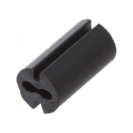 Bucșă de distanțare LED neagră Øext: 4,8mm ØLED: 3mm Lung: 9mm | Electronic-mag.ro | Componente Electronice