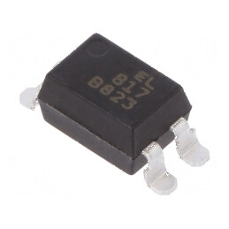 Optocuplor SMD EL817 cu Tranzistori, Izolatie 5kV, 35V Uce, Ch: 1 OUT | Electronic-mag.ro | Componente Electronice