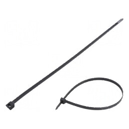 Colier de strângere poliamidă 460mm 9mm 778N negru | Electronic-mag.ro | Componente Electronice