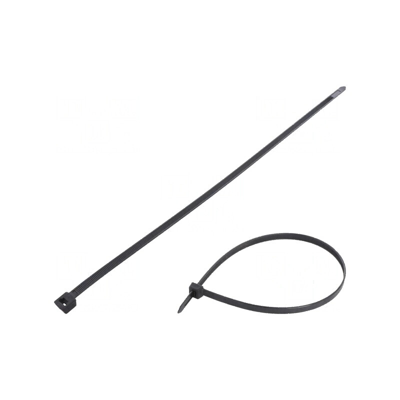 Colier de strângere poliamidă 460mm 9mm 778N negru | Electronic-mag.ro | Componente Electronice