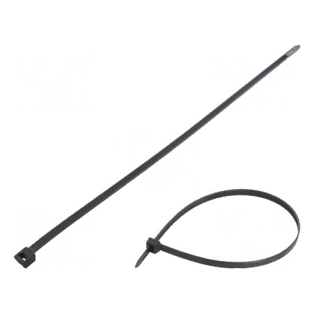 Colier de strângere poliamidă 460mm 9mm 778N negru | Electronic-mag.ro | Componente Electronice