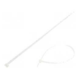 Colier de strângere poliamidă 460mm 9mm 778N naturală | Electronic-mag.ro | Componente Electronice