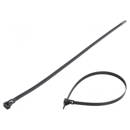 Colier strângere desfacere poliamidă 350mm x 7,6mm | Electronic-mag.ro | Componente Electronice