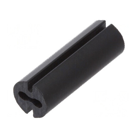 Bucșă de distanțare LED 4,8mm neagră 14mm | Electronic-mag.ro | Componente Electronice