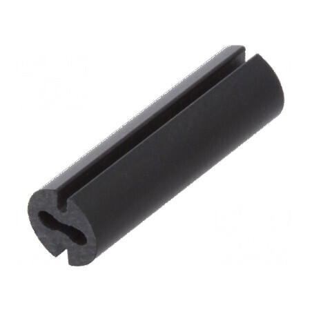 Bucșă de distanțare LED 4,8mm neagră - ØLED: 3mm, Lungime: 16mm | Electronic-mag.ro | Componente Electronice