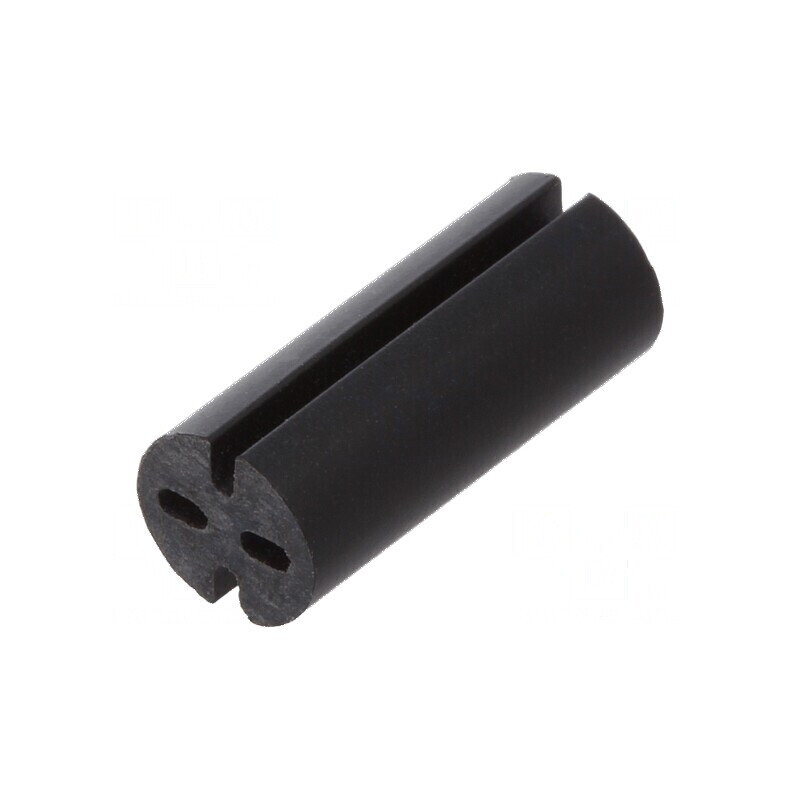 Bucșă de distanțare LED 5,1mm neagră 12mm | Electronic-mag.ro | Componente Electronice