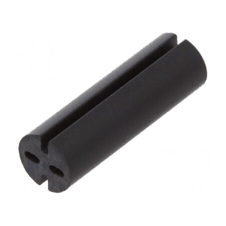 Bucșă de distanțare LED 5,1mm neagră 16mm | Electronic-mag.ro | Componente Electronice