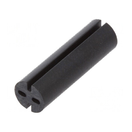 Bucșă de distanțare LED neagră Øext 5,1mm ØLED 5mm Lungime 17mm | Electronic-mag.ro | Componente Electronice