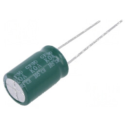 Condensator electrolitic low ESR THT 1000uF 16V 10x15mm | Electronic-mag.ro | Componente Electronice