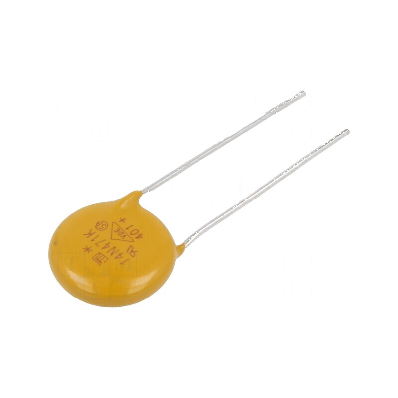 Varistor oxid de zinc THT 300VAC 385VDC 470V 4,5kA 140J ±10% | Electronic-mag.ro | Componente Electronice