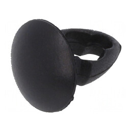 Diblu poliamidă 4mm x 2,4mm negru UL94V-2 | Electronic-mag.ro | Componente Electronice