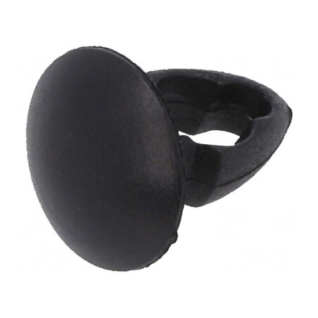 Diblu poliamidă 4mm x 2,4mm negru UL94V-2 | Electronic-mag.ro | Componente Electronice