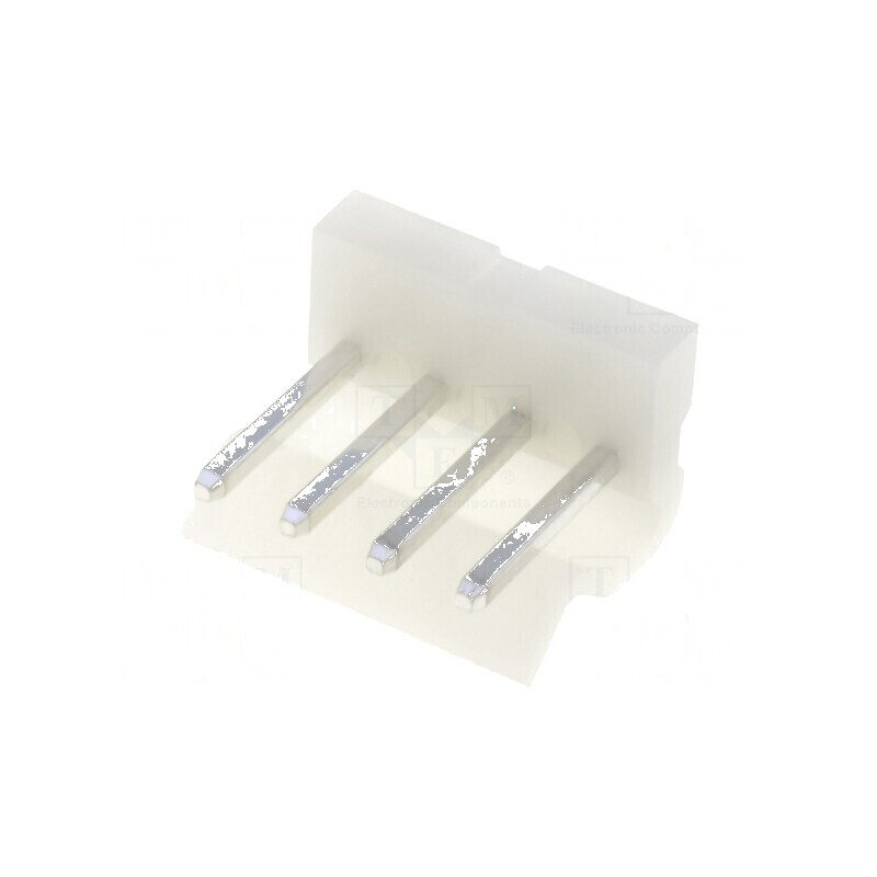 Conector cablu-placă soclu tată 3,96mm 4 PIN THT 250V 5A | Electronic-mag.ro | Componente Electronice