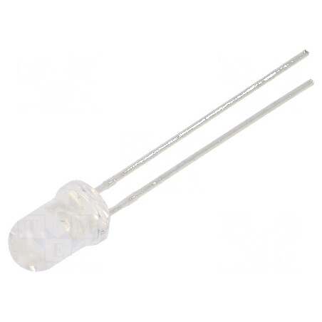 LED UV-A 15° 15mA 400nm 2,8÷4VDC Convex THT | Electronic-mag.ro | Componente Electronice