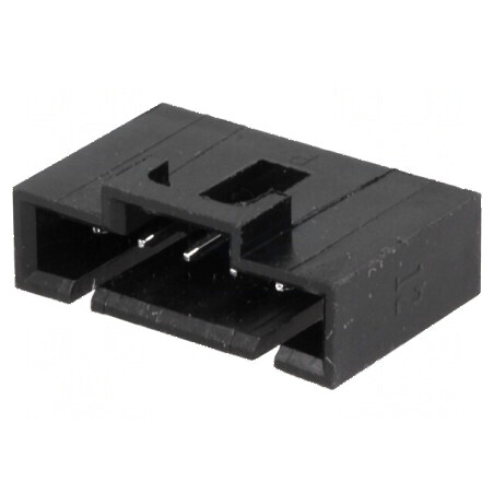 Conector cablu-placă soclu tată 2,54mm 6 PIN THT 2,5A 250V | Electronic-mag.ro | Componente Electronice