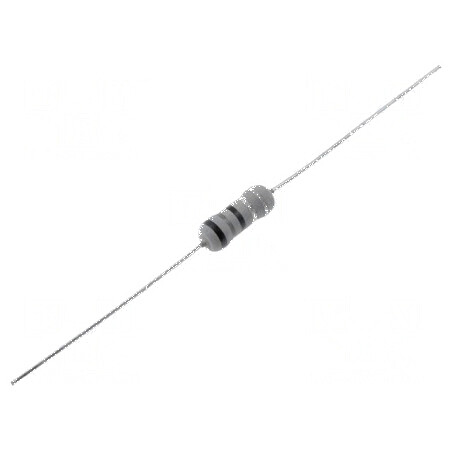 Rezistor metal film 2,7Ω 1W ±10% THT Ø3,5x10mm | Electronic-mag.ro | Componente Electronice