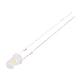 LED 3mm galben fluorescent 7000-8400mcd 30° | Electronic-mag.ro | Componente Electronice