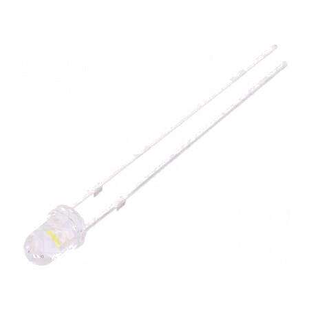 LED 3mm galben fluorescent 7000-8400mcd 30° | Electronic-mag.ro | Componente Electronice