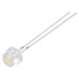 LED 4,8mm galben fluorescent 1120-1560mcd | Electronic-mag.ro | Componente Electronice