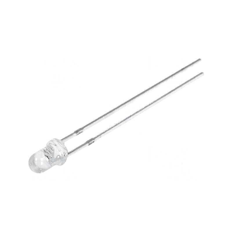 Emițător IR 3mm 45mW 15° λp max 850nm THT 50mA 1,6-1,8V | Electronic-mag.ro | Componente Electronice Emițător IR 3mm 45mW 15° λp max 850nm THT 50mA 1,6-1,8V | Electronic-mag.ro | Componente Electronice