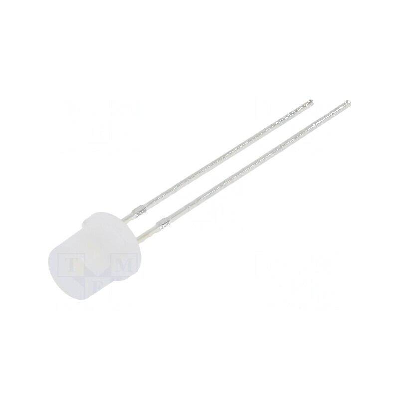 LED 5mm alb cald 330mcd 140° plat, 2 bucăți | Electronic-mag.ro | Componente Electronice