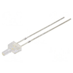 LED Alb Cald 2mm 1560-2180mcd 90° Plat 102mW | Electronic-mag.ro | Componente Electronice