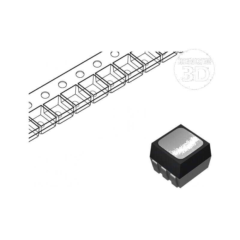 LED SMD PLCC6 RGB 3,5x3,5mm 20mA 120° | Electronic-mag.ro | Componente Electronice