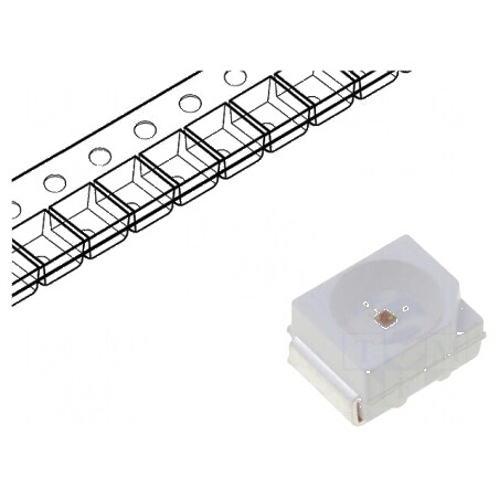 Banda LED SMD 3528 PLCC2 roz 20mA 120° 2180÷3000mcd 20m | Electronic-mag.ro | Componente Electronice