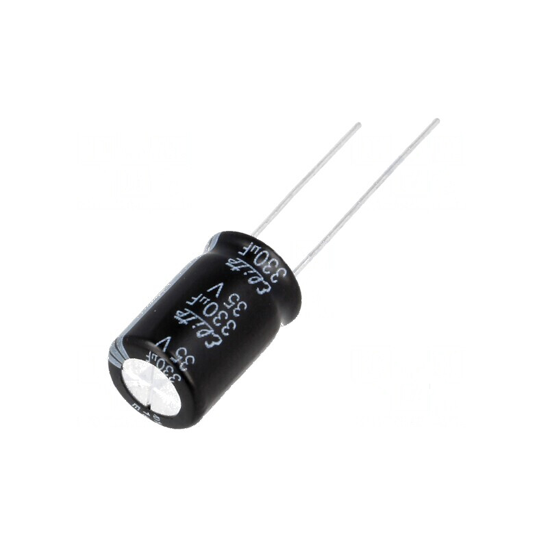Condensator electrolitic THT 33uF 160VDC Ø10x20mm 5mm | Electronic-mag.ro | Componente Electronice