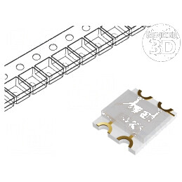 LED SMD 1206 verde/albastru/galben 3,2x2,7mm 20mA 140° | Electronic-mag.ro | Componente Electronice