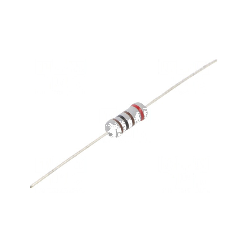 Rezistor metal oxid 100Ω 1W ±2% Ø5x12mm -55÷155°C | Electronic-mag.ro | Componente Electronice Rezistor metal oxid 100Ω 1W ±2% Ø5x12mm -55÷155°C | Electronic-mag.ro | Componente Electronice