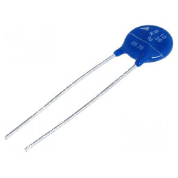 Varistor oxid de metal 30VAC 38VDC 47V 500A -40÷105°C | Electronic-mag.ro | Componente Electronice