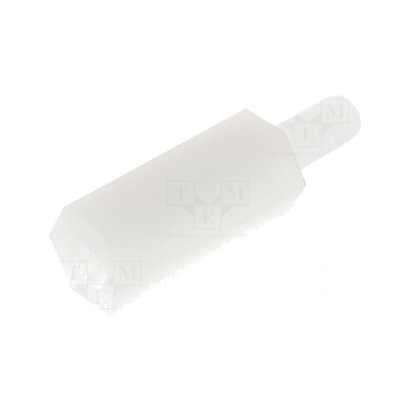 Piuliță Distanțieră Filetată Hexagonală Poliamidă M3 11mm | Electronic-mag.ro | Componente Electronice Piuliță Distanțieră Filetată Hexagonală Poliamidă M3 11mm | Electronic-mag.ro | Componente Electronice