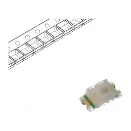 LED SMD 0603 verde 18-22mcd 2,1V 20mA 81mW | Electronic-mag.ro | Componente Electronice