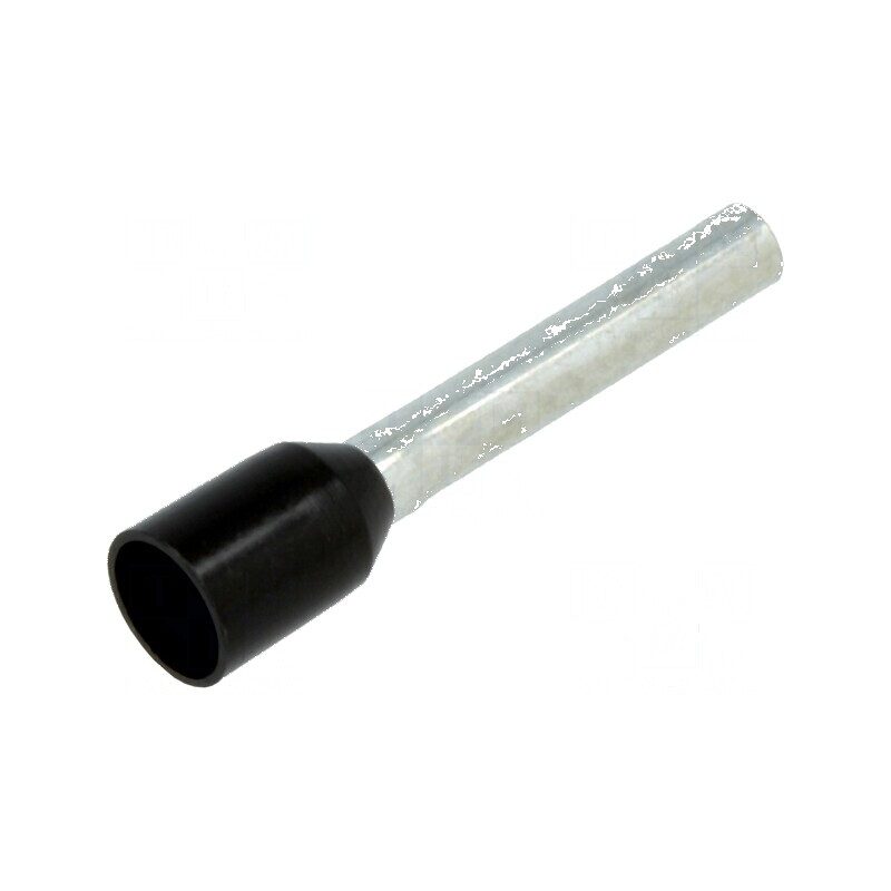 Vârf tub de capăt izolată cupru 1,5mm² 12mm cositorit negru | Electronic-mag.ro | Componente Electronice Vârf tub de capăt izolată cupru 1,5mm² 12mm cositorit negru | Electronic-mag.ro | Componente Electronice